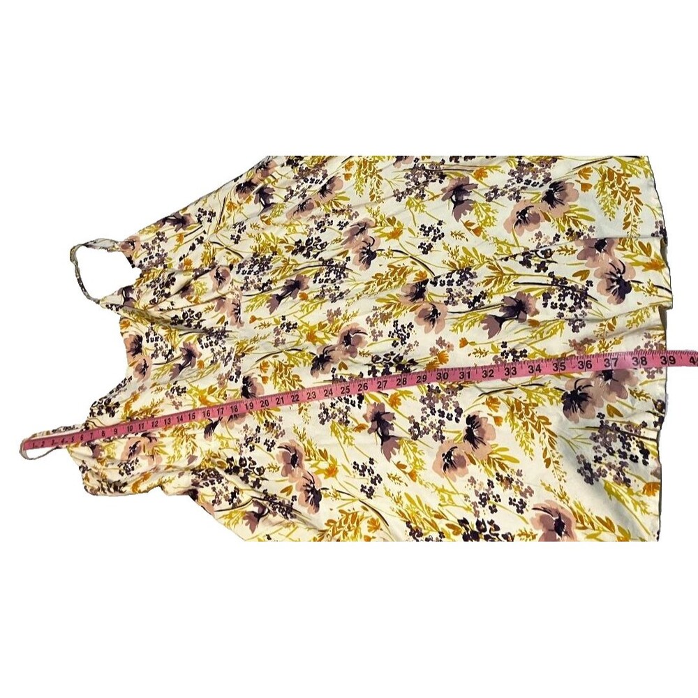 Old Navy XXL Floral Cami Sundress Smocked Back Adjustable Spaghetti Straps - Picture 9 of 9